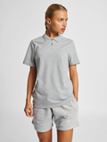 hmlRED STRETCH POLO WOMAN