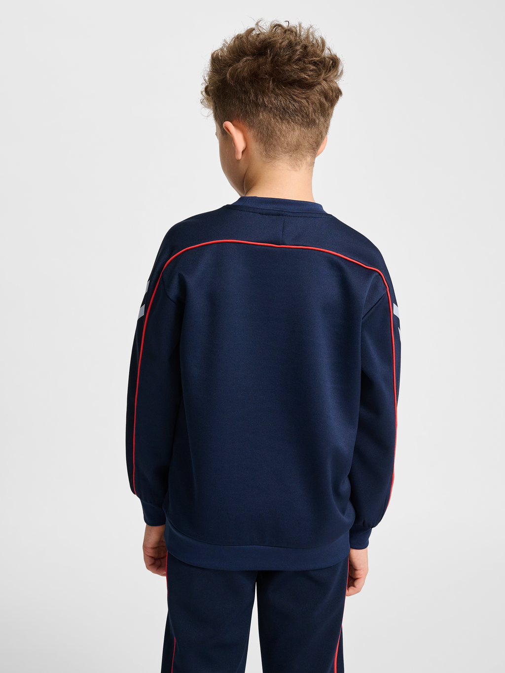 hmlJR INTERLOCK CREWNECK