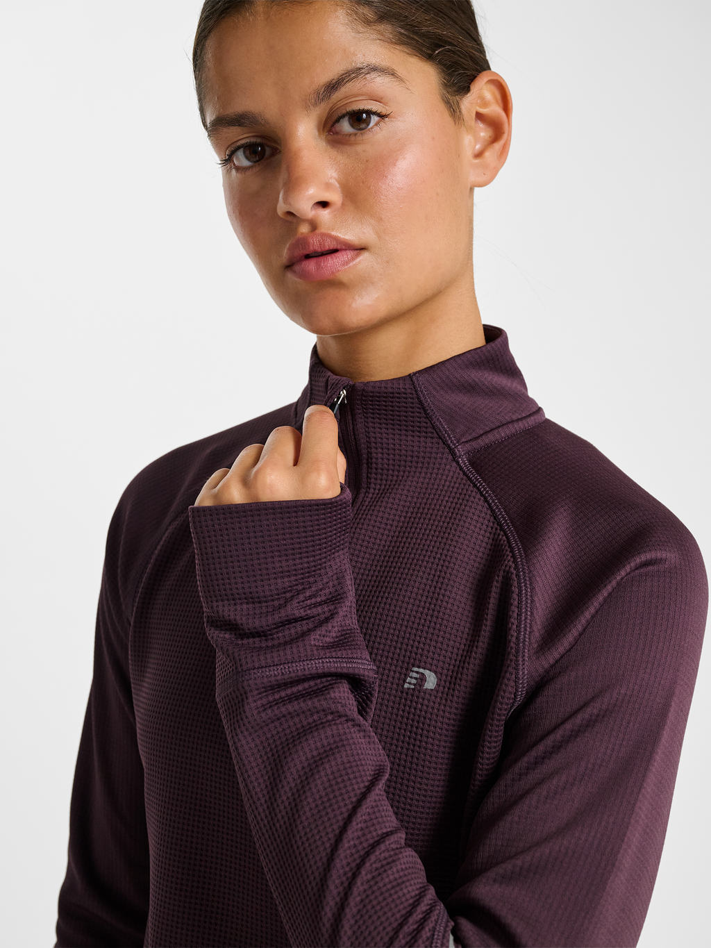 nwlPOWER HALF ZIP MIDLAYER W