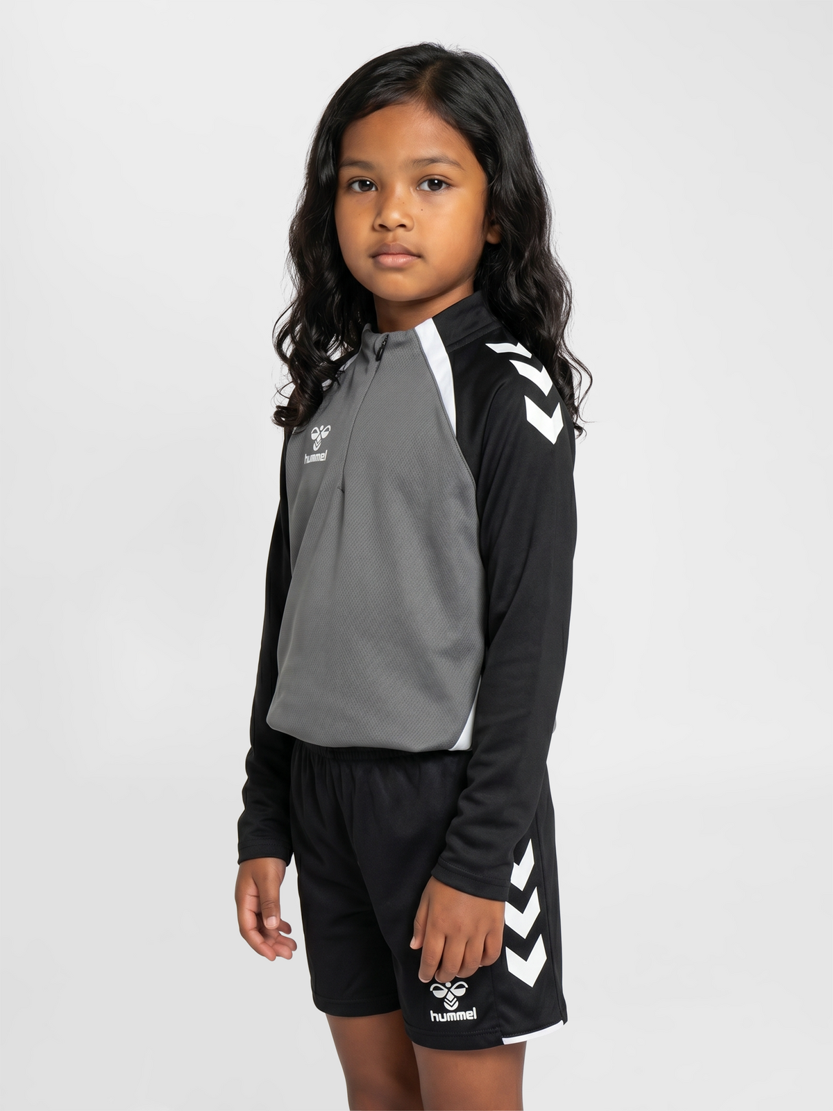 hmlLEAD 2.0 HALF ZIP KIDS