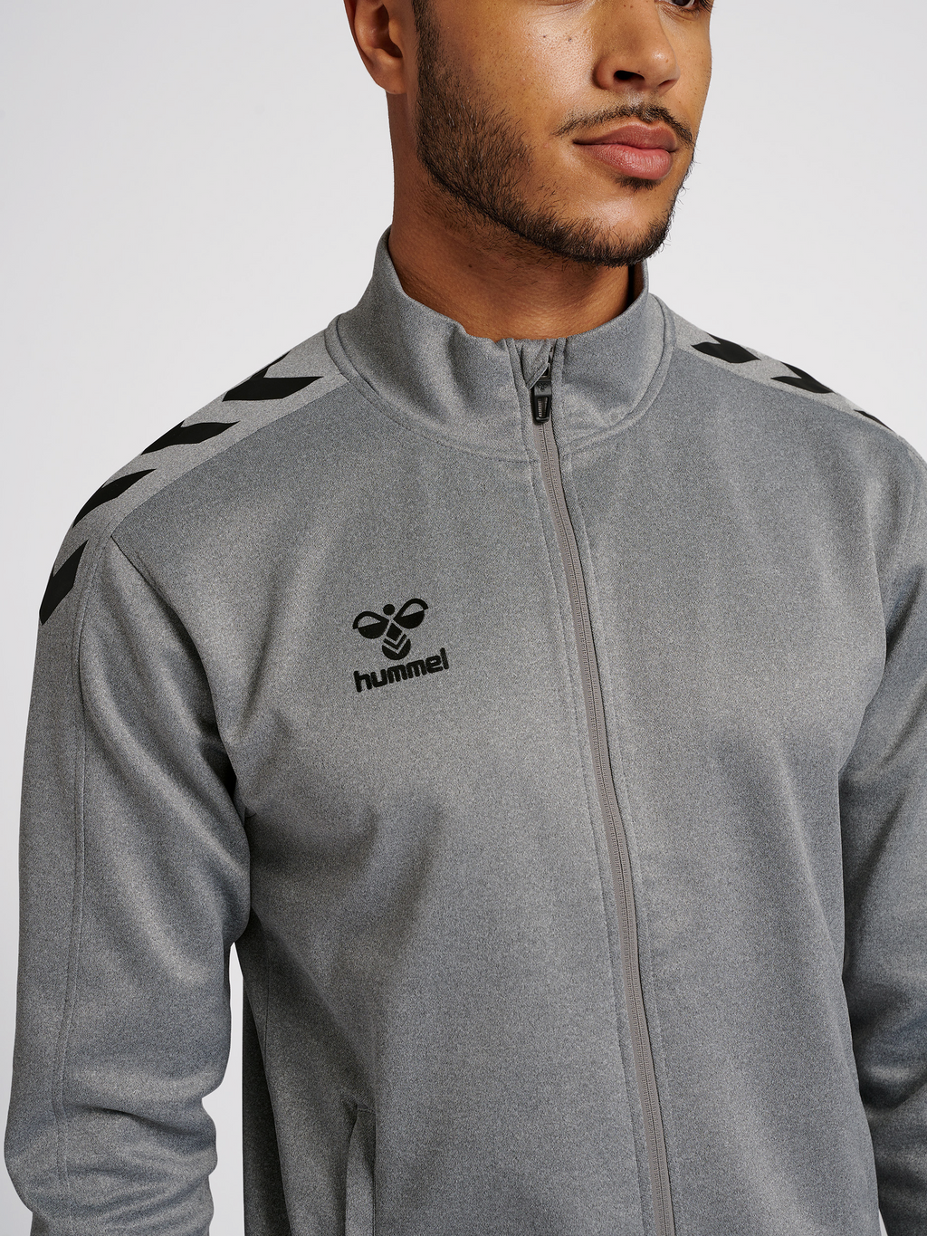hmlCORE XK POLY ZIP SWEAT