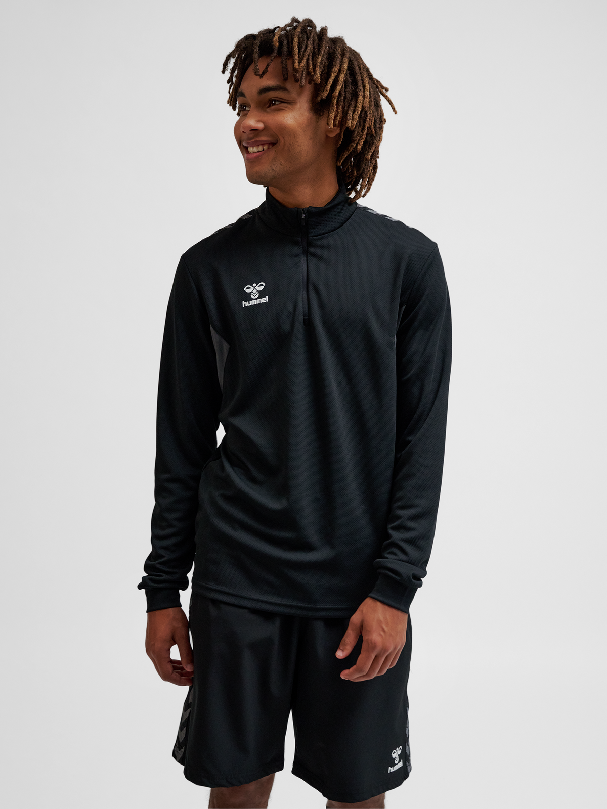 hmlAUTHENTIC HALF ZIP SWEAT