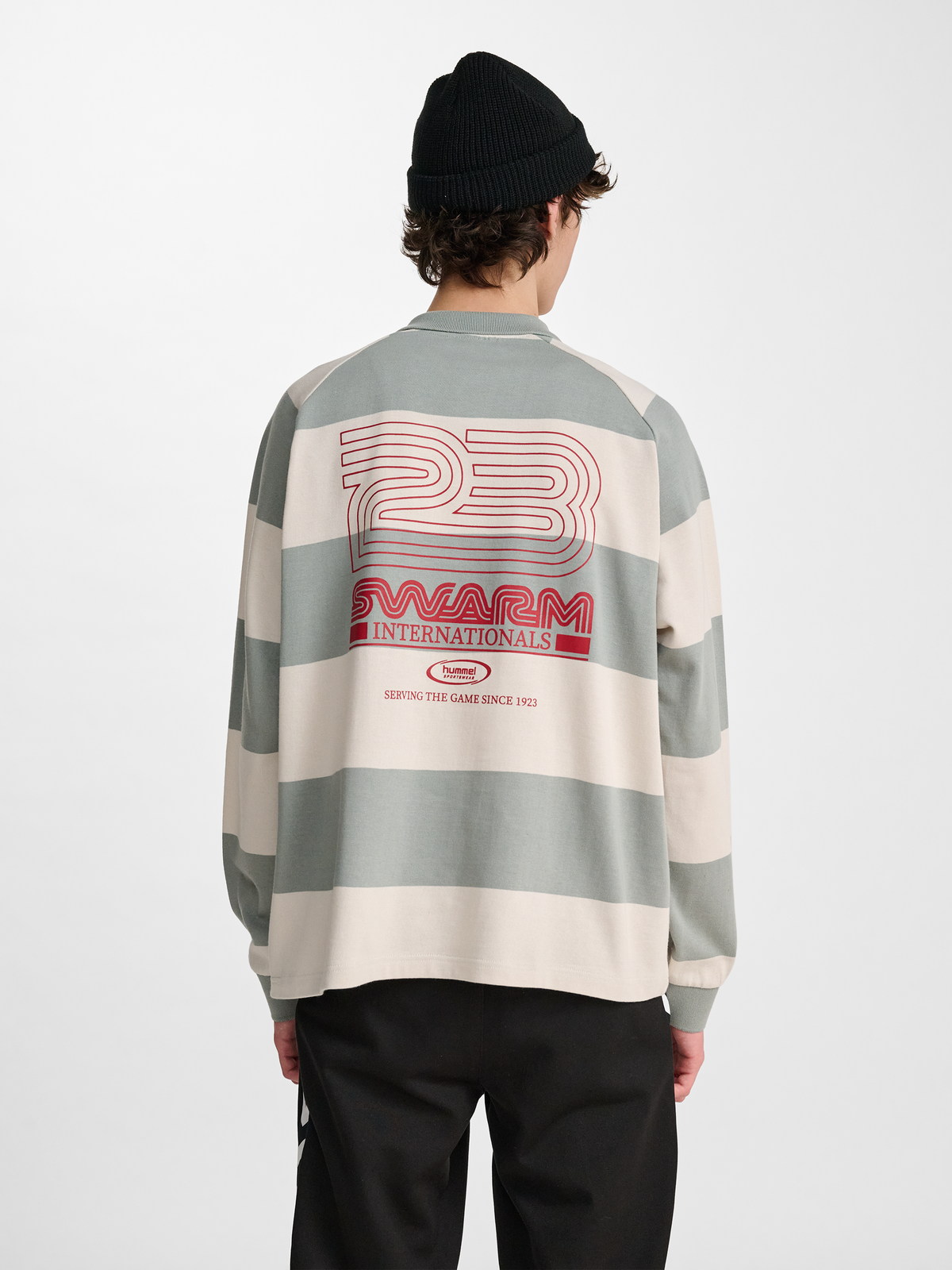 hmlLOOSE STRIPED POLO L/S