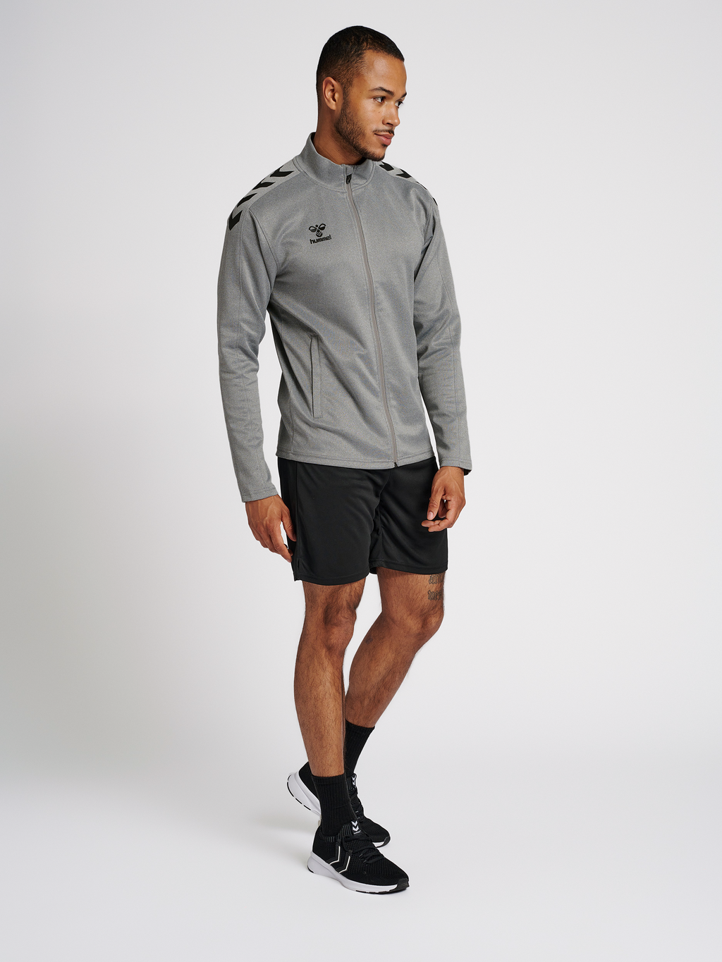 hmlCORE XK POLY ZIP SWEAT