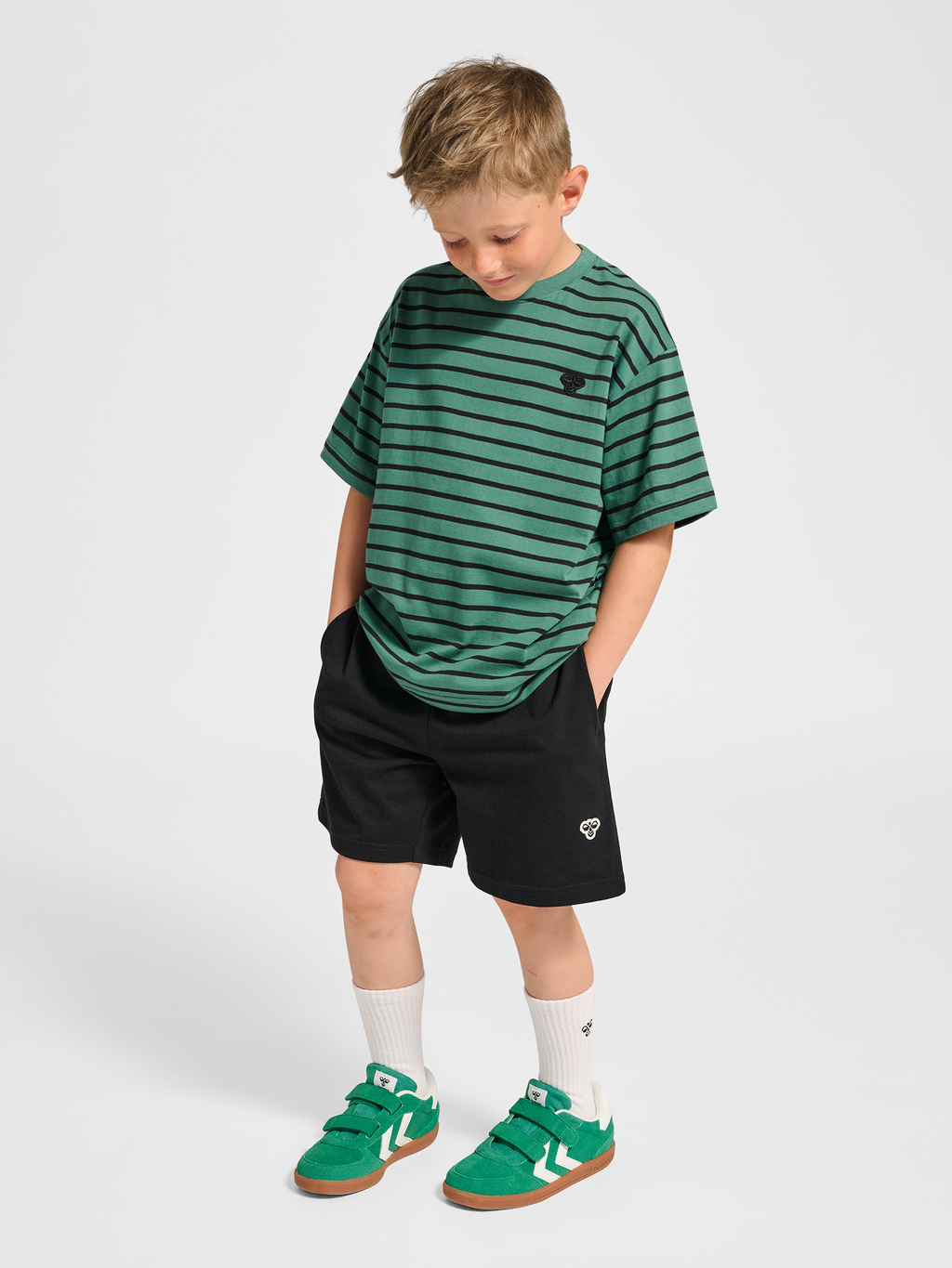 hmlJR LOOSE BASE SHORTS BEE