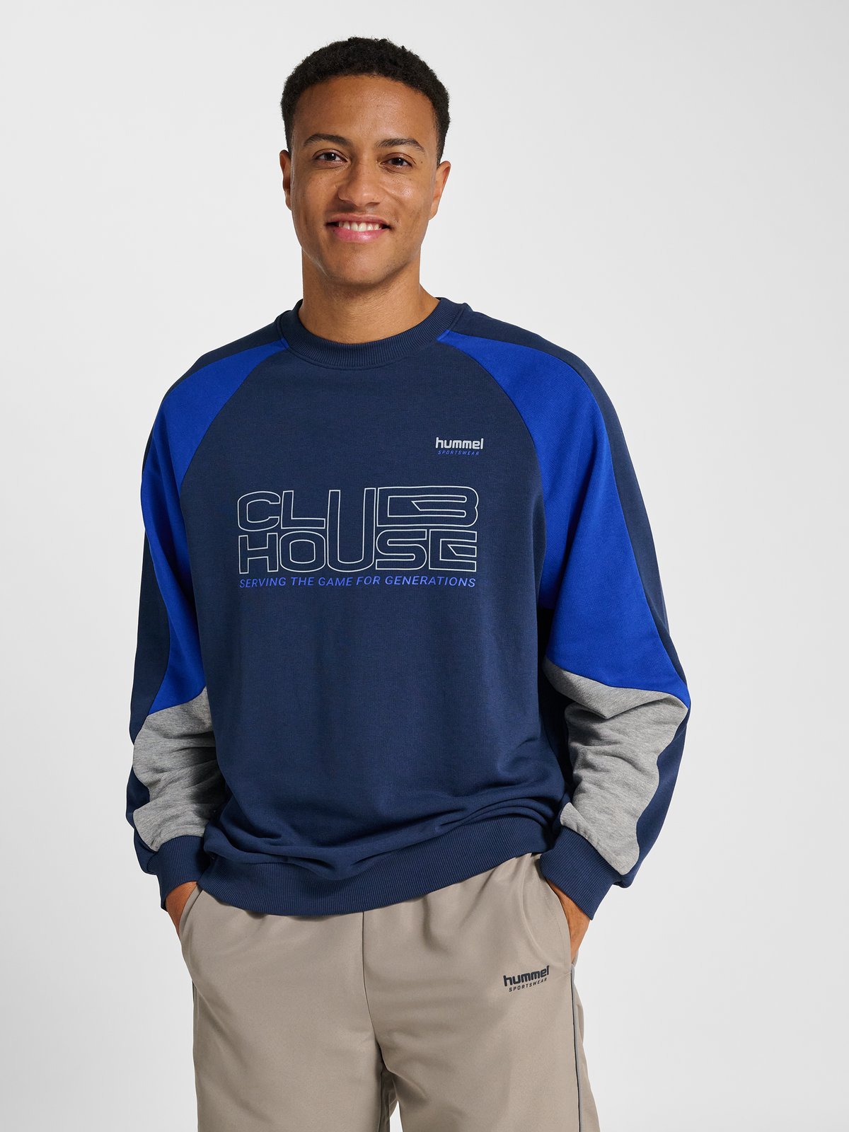 hmlOVERSIZED ICONIC CREW CH