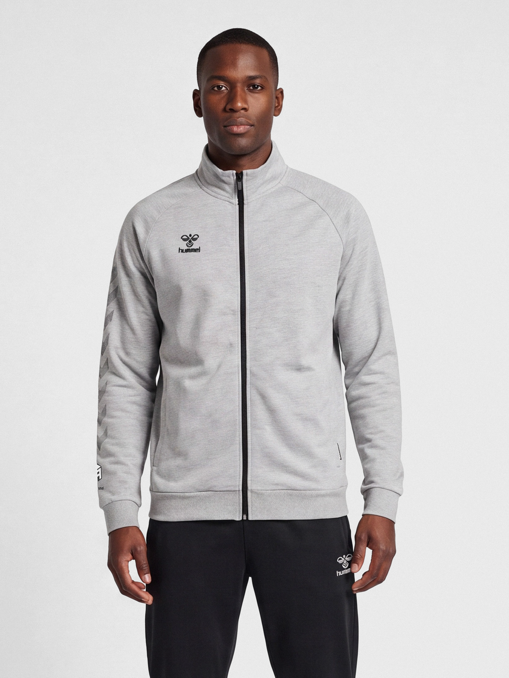 hmlMOVE GRID COTTON ZIP JACKET