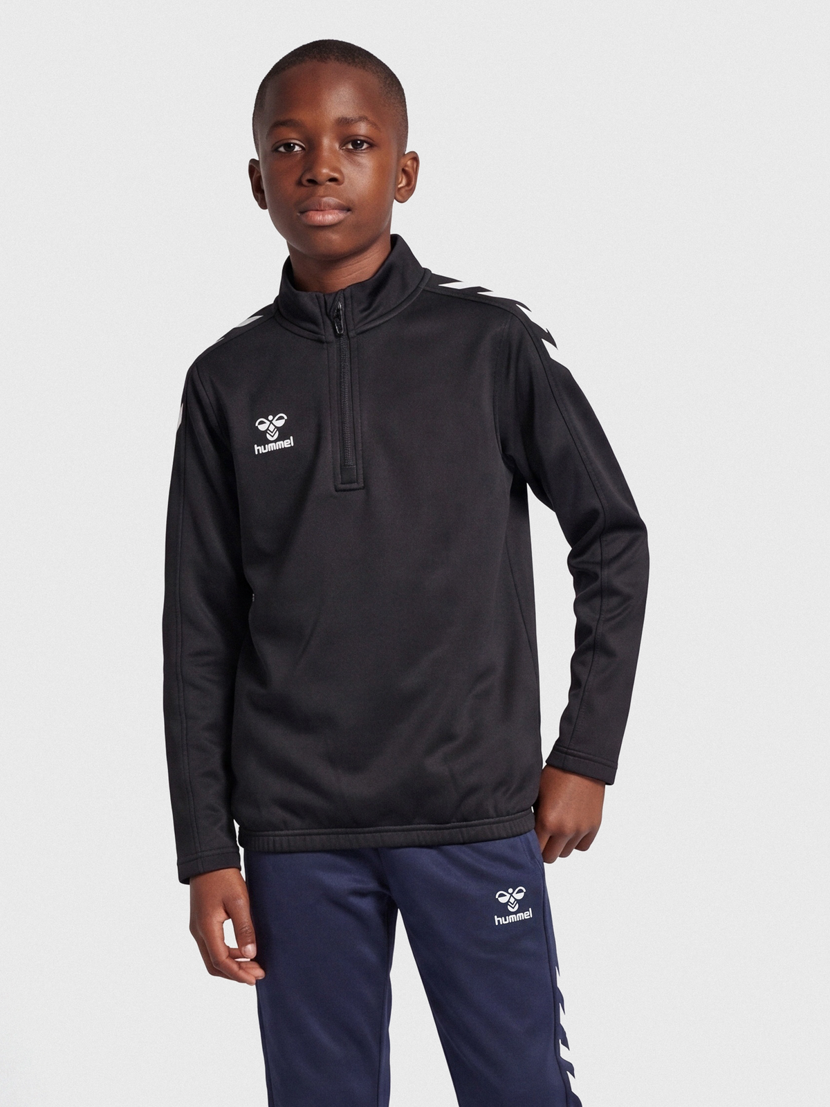 hmlCORE XK HALF ZIP POLY SWEAT KIDS