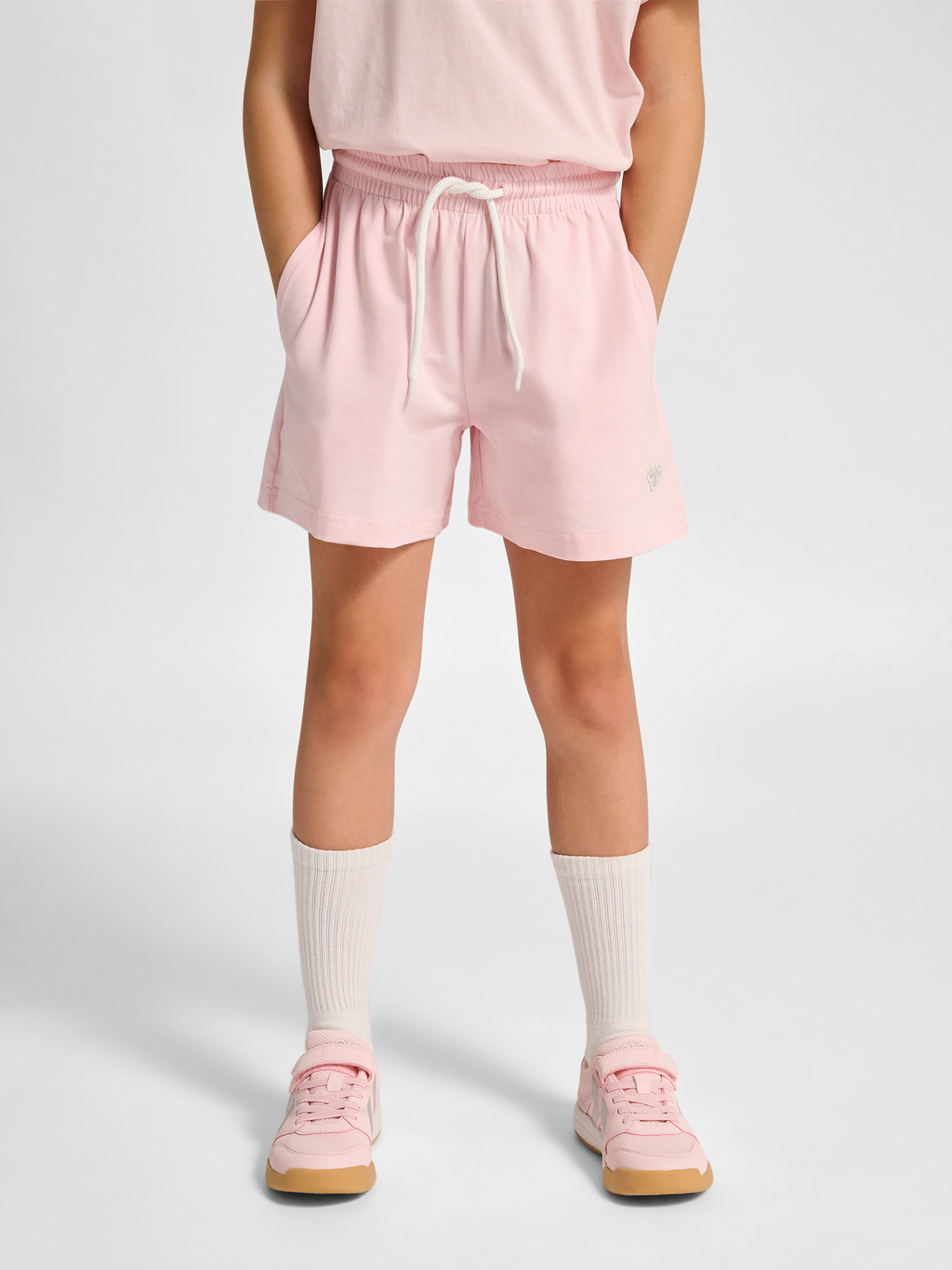 hmlJR LOOSE SOLID SHORTS