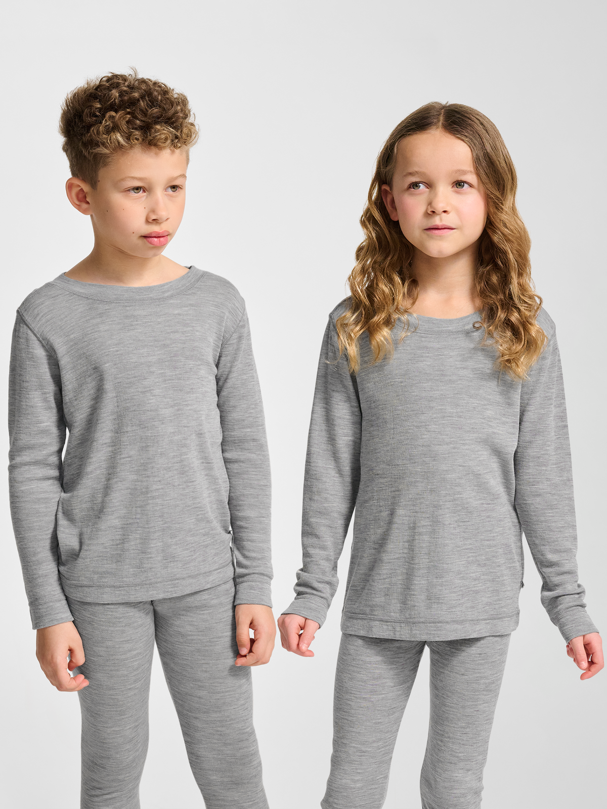 hmlJR WOOL RIB T-SHIRT L/S
