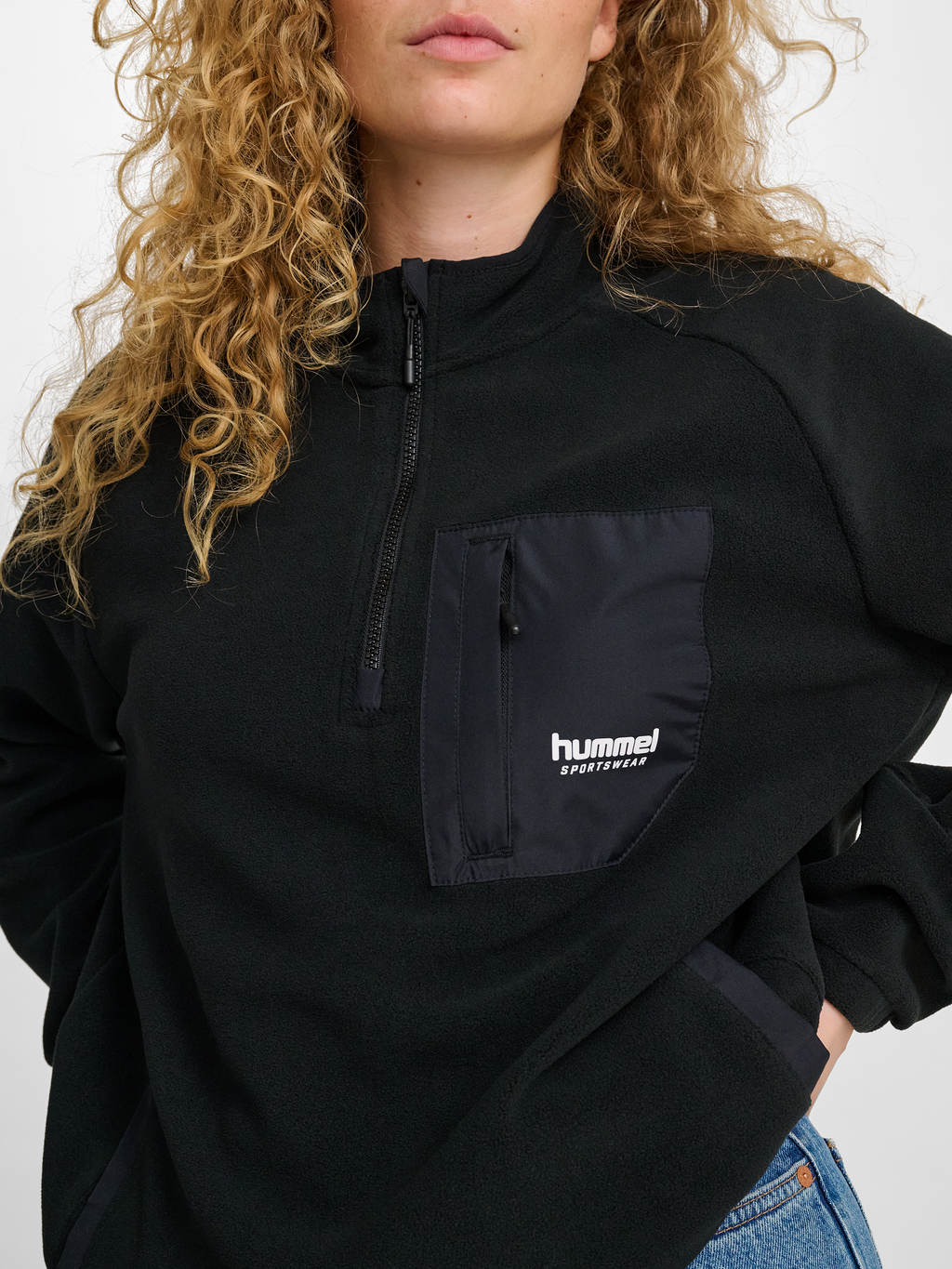 hmlFLEECE HALFZIP SW