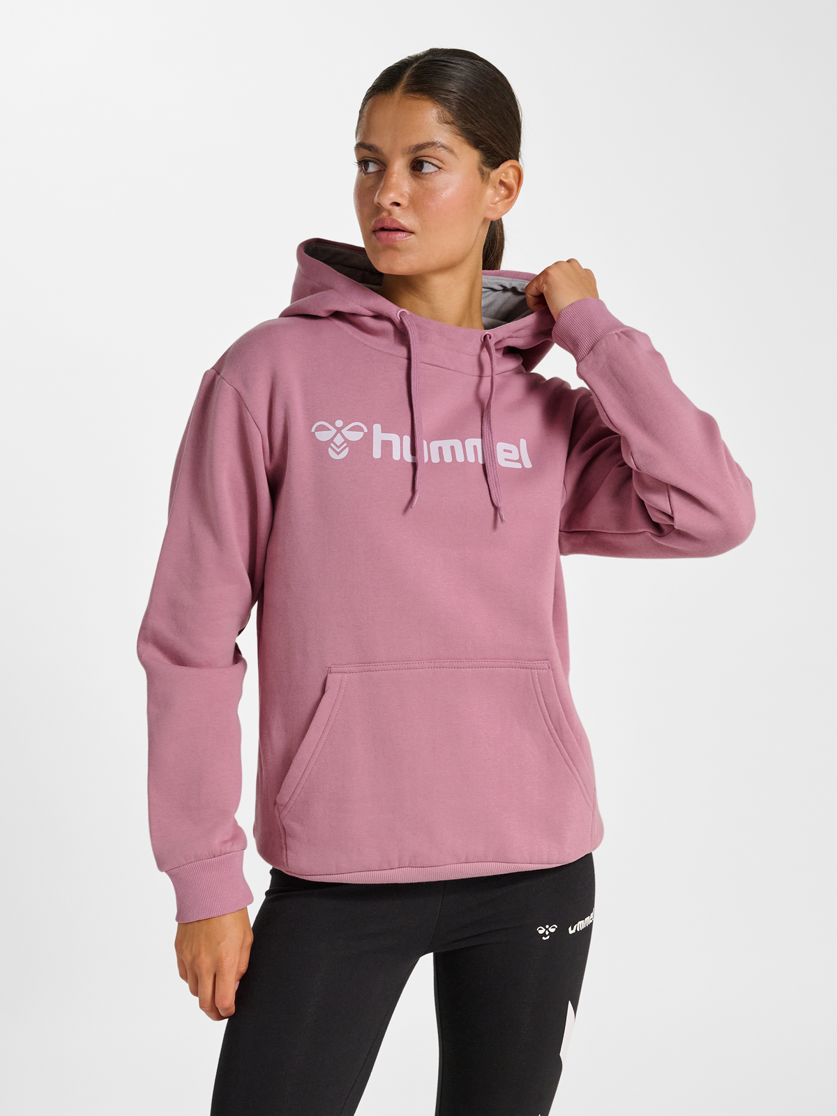hmlMOVER COTTON HOODIE WOMAN