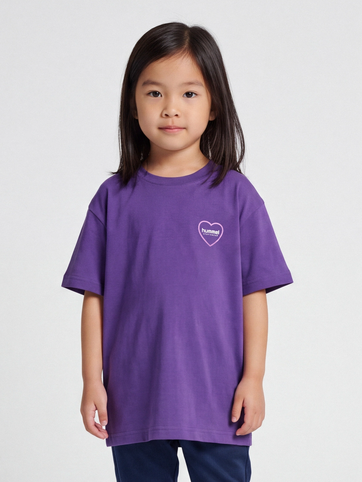 hmlJR LOOSE T-SHIRT S/S HEARTFIELD