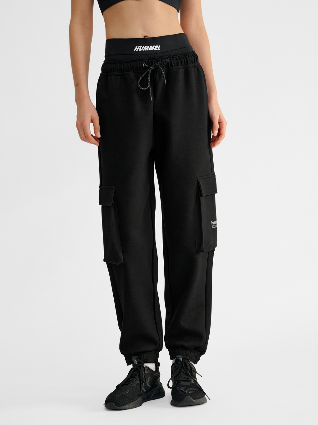 hmlTECH FLEECE LOOSE CARGO PANTS