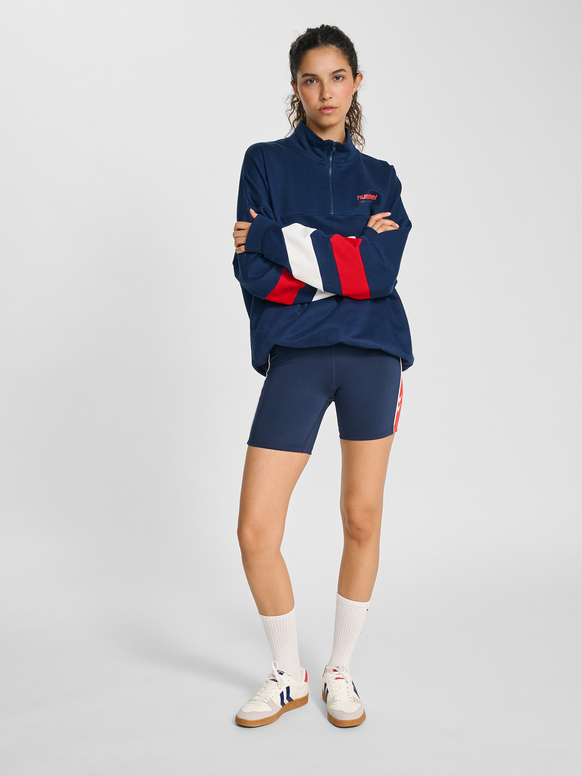 hmlOVERSIZED HALFZIP SPORTSWEAR