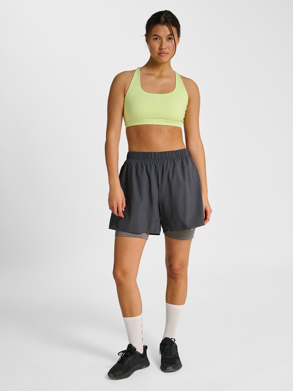 hmlHIIT INTENSITY W 2 IN 1 SHORTS