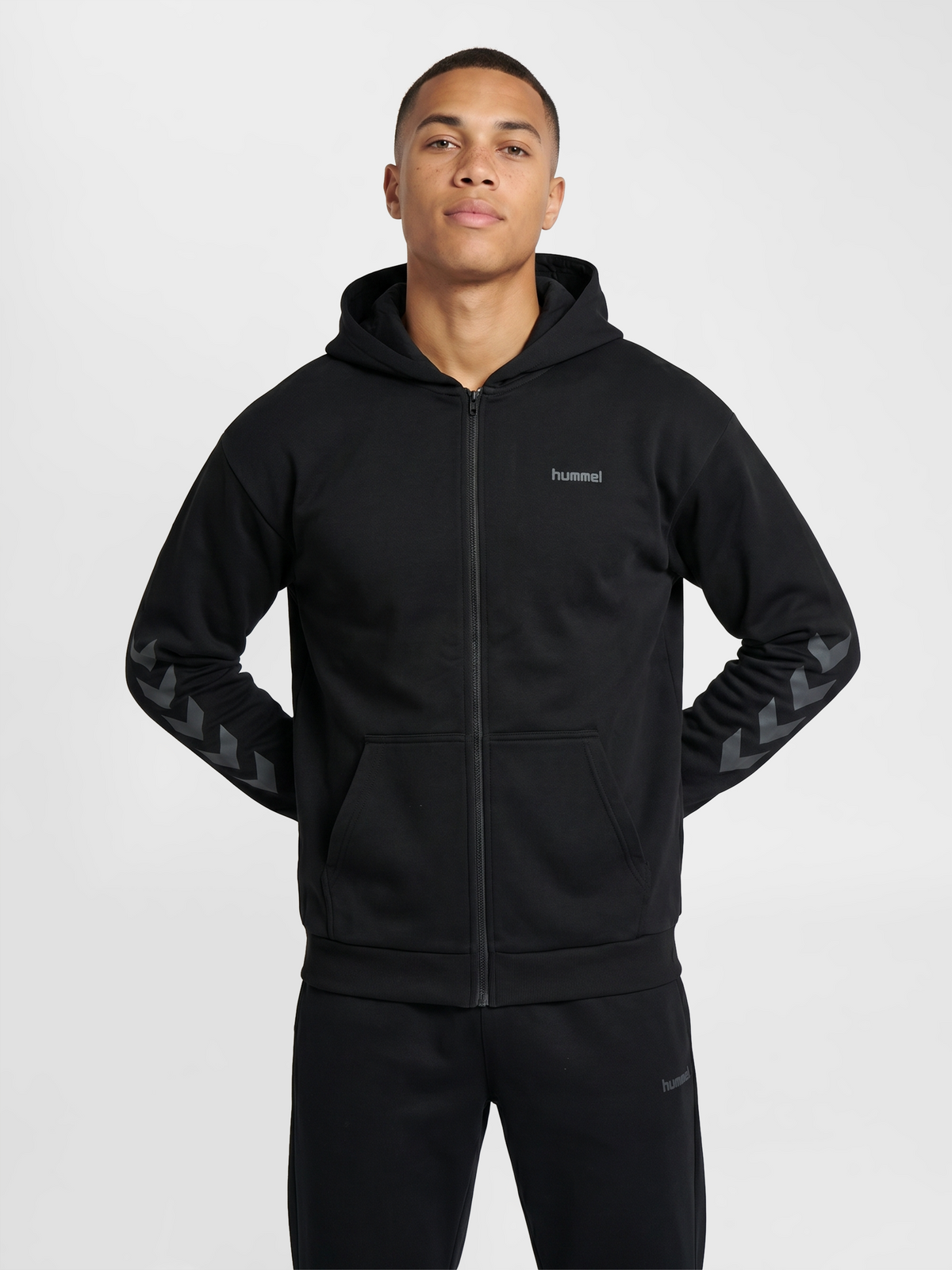 hmlKEEPER CHEVRON ZIP HOODIE