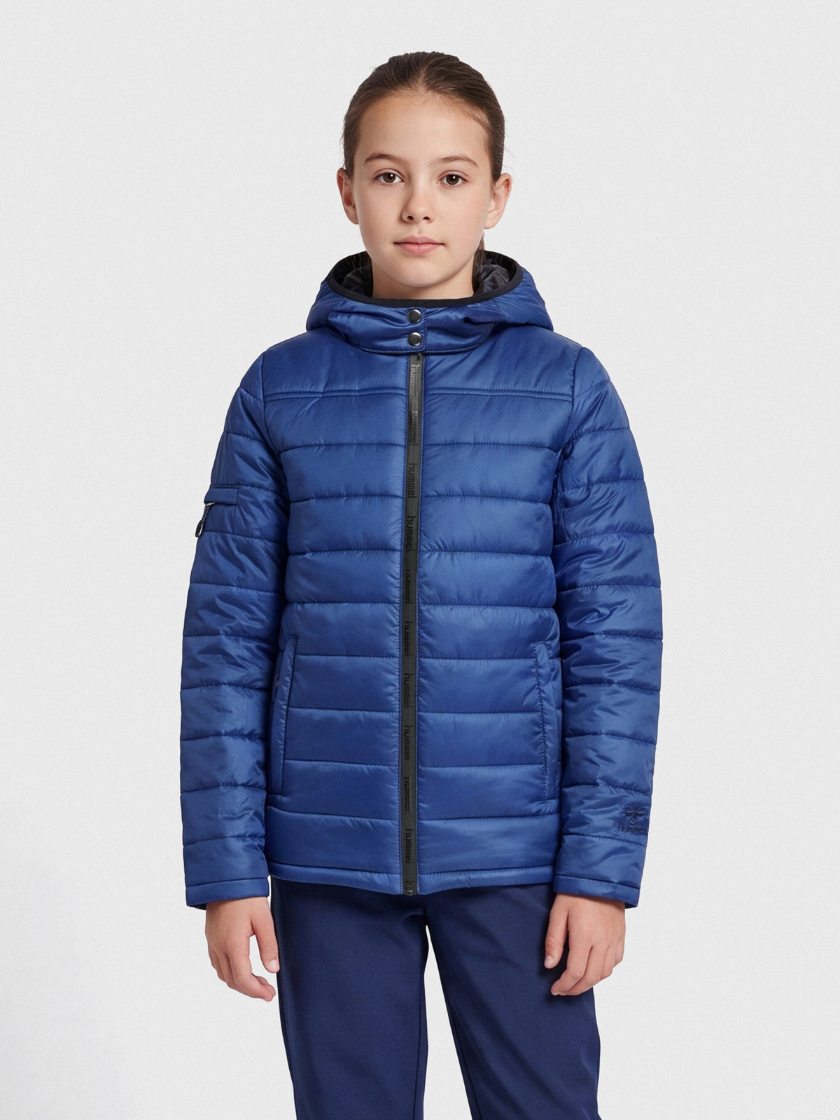 hmlNORTH QUILTED HOOD JACKET KIDS