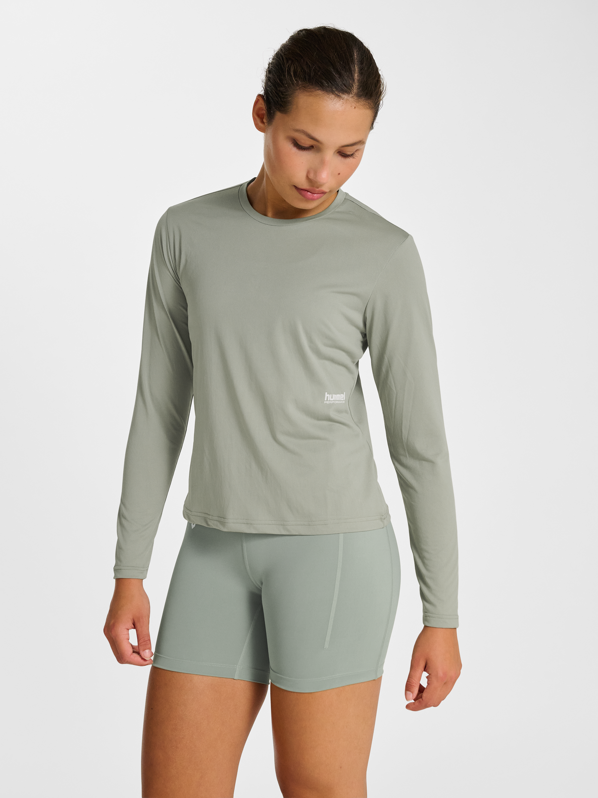 hmlPULSE WORKOUT W T-SHIRT L/S