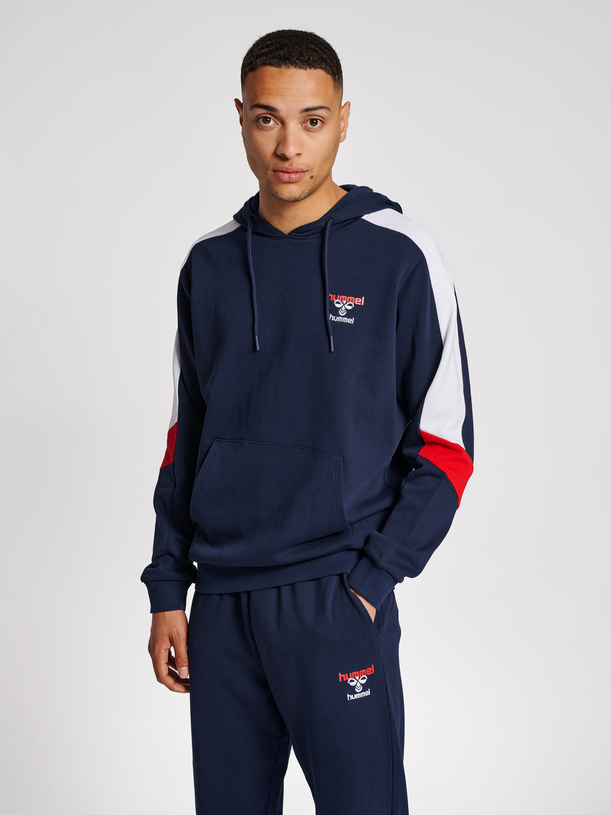 hmlIC CLAUDE HOODIE PEACOAT