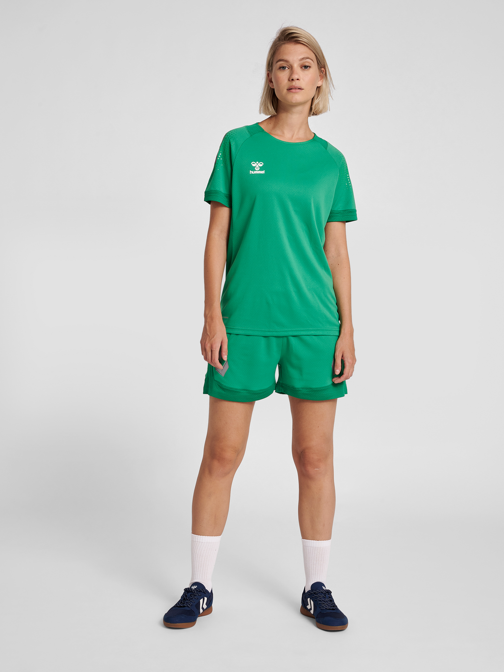 hmlLEAD WOMENS S/S POLY JERSEY