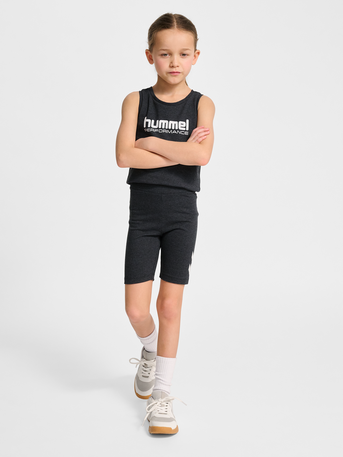 hmlJR LOGO SHORT  TIGHTS