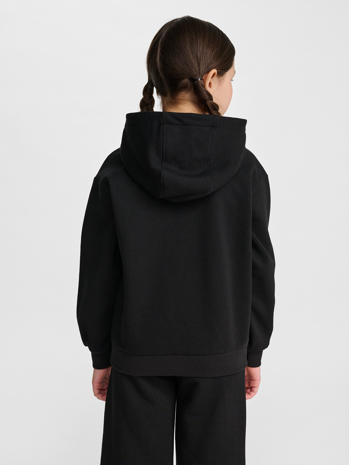 hmlJR LOOSE ZIP HOODIE BEE