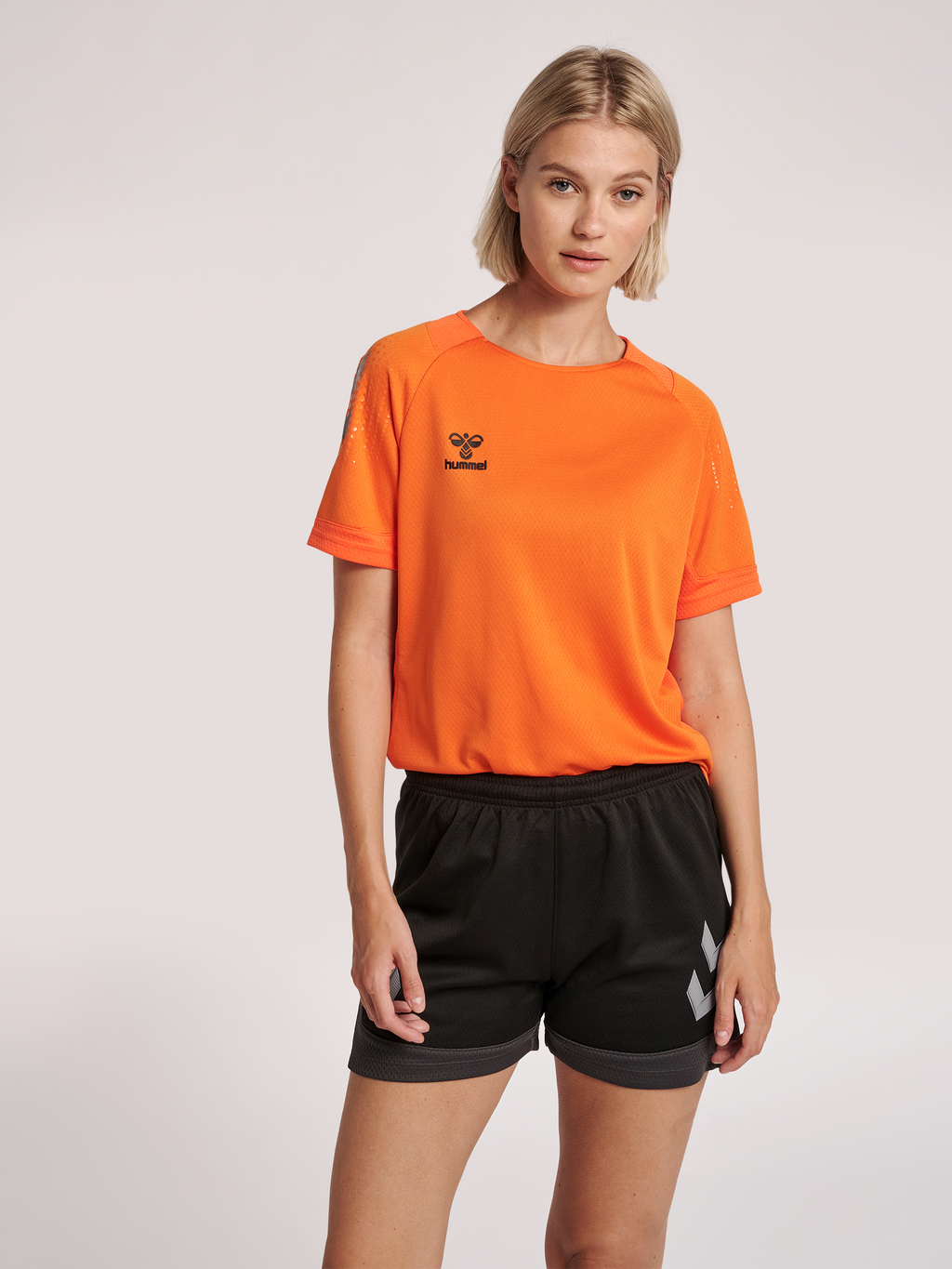 hmlLEAD WOMENS S/S POLY JERSEY