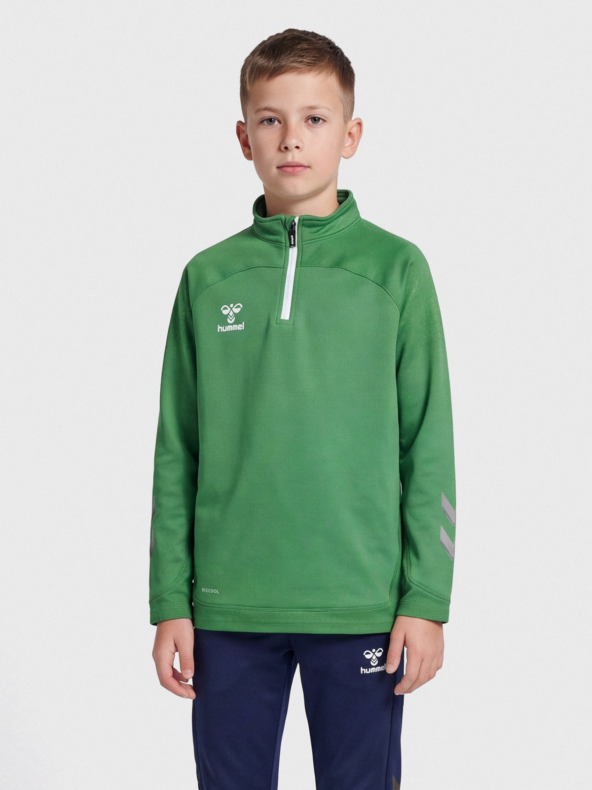 hmlLEAD HALF ZIP KIDS