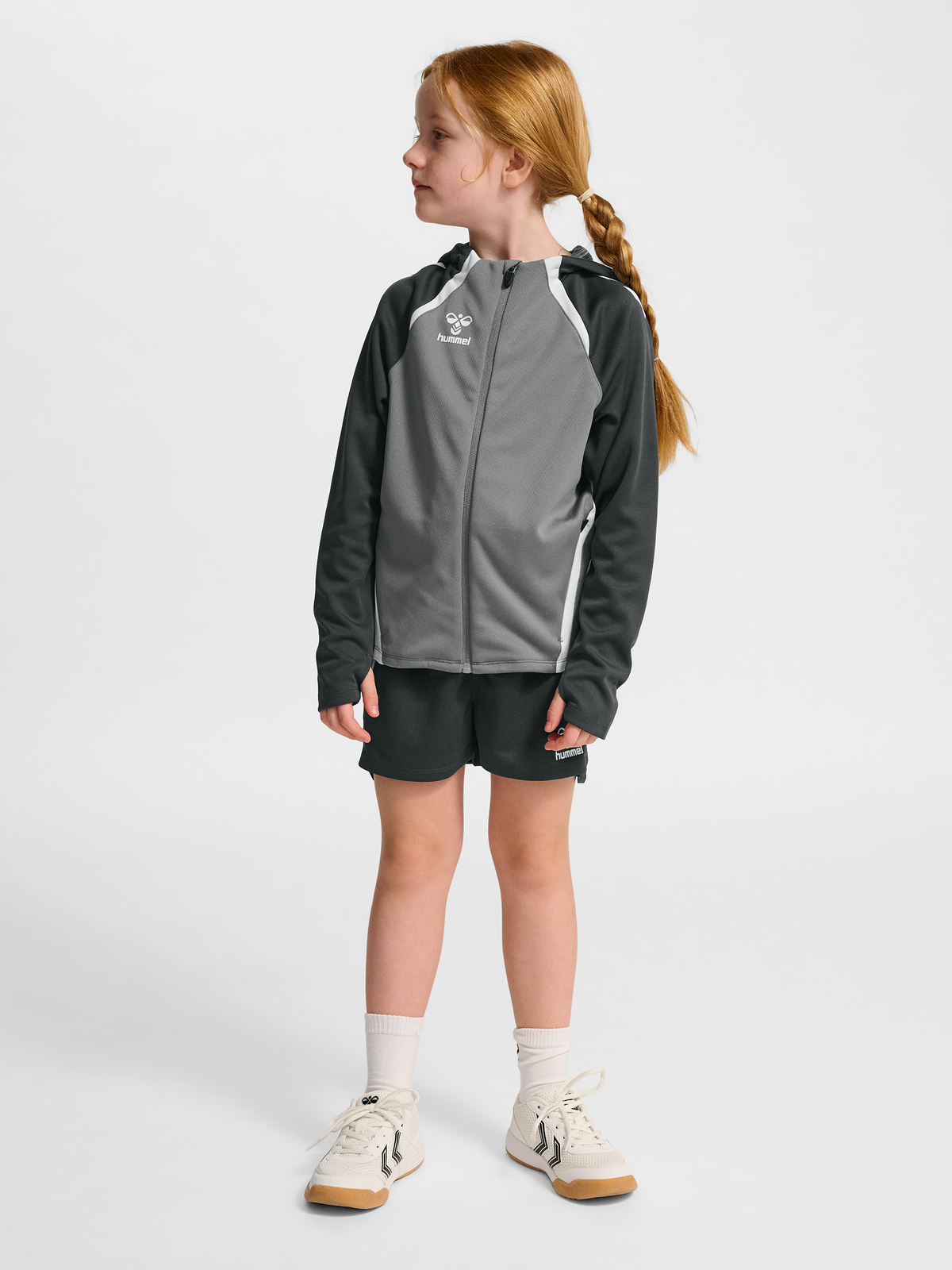 hmlLEAD 2.0 ZIP HOODIE KIDS