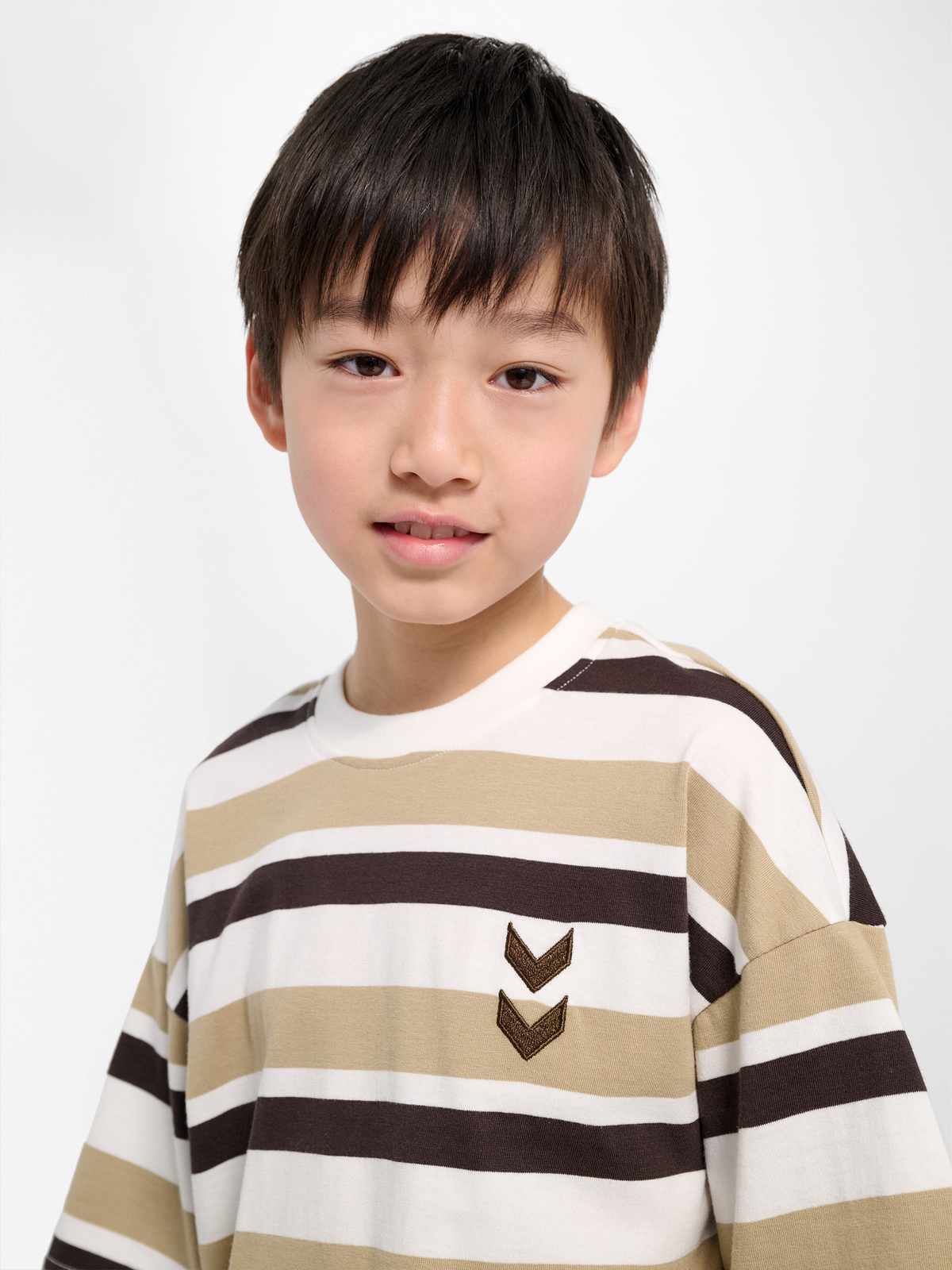 hmlJR SILLY S/S BOXY T-SHIRT STRIPE
