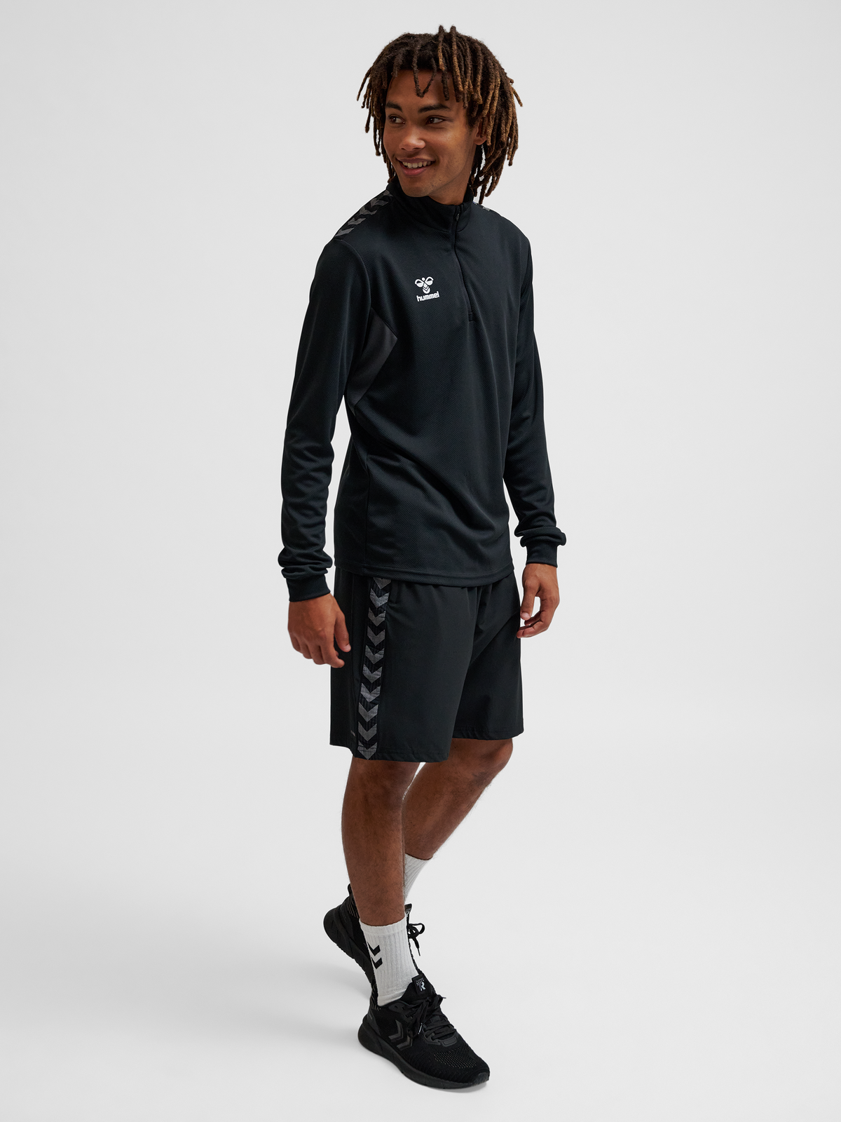 hmlAUTHENTIC HALF ZIP SWEAT