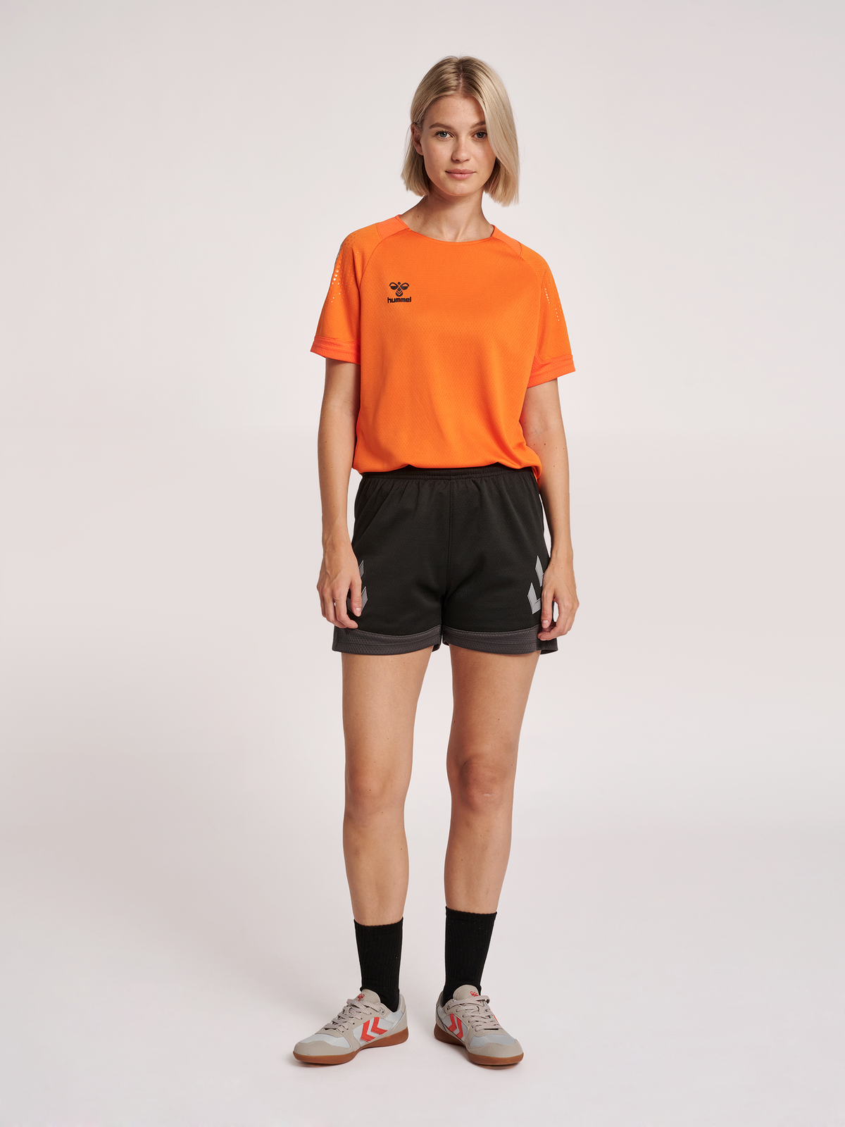 hmlLEAD WOMENS S/S POLY JERSEY