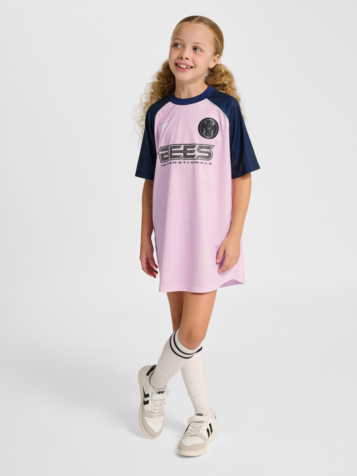 hmlJR LOOSE TIGER SOCCER DRESS S/S