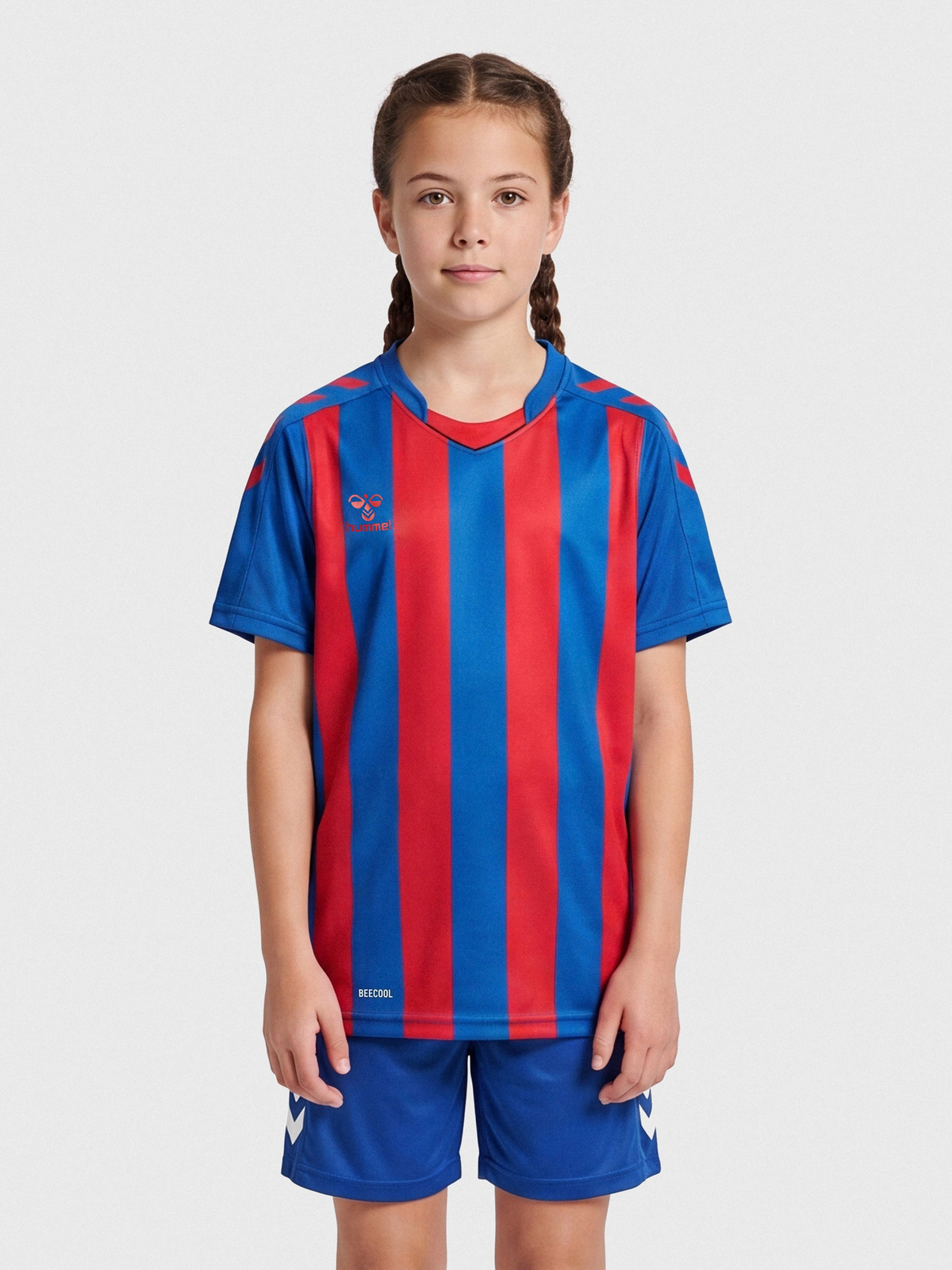 hmlCORE XK STRIPED JERSEY S/S KIDS