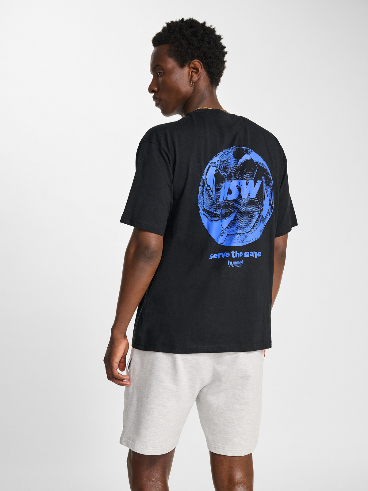 hmlLOOSE T-SHIRT S/S HSW FOOTBALL