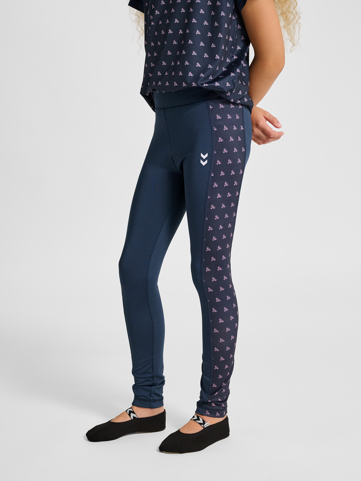 hmlJR MIX MID WAIST TIGHTS