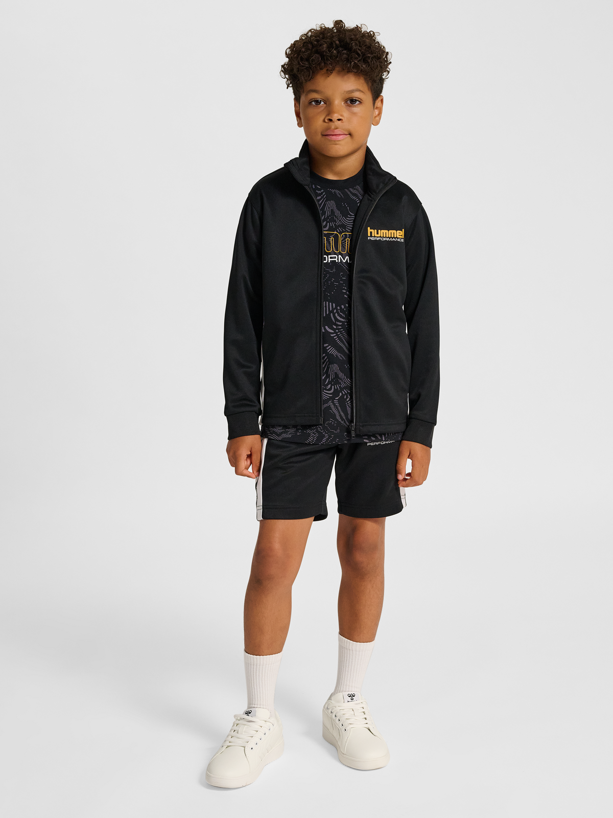 hmlJR CHEVRON ZIP JACKET