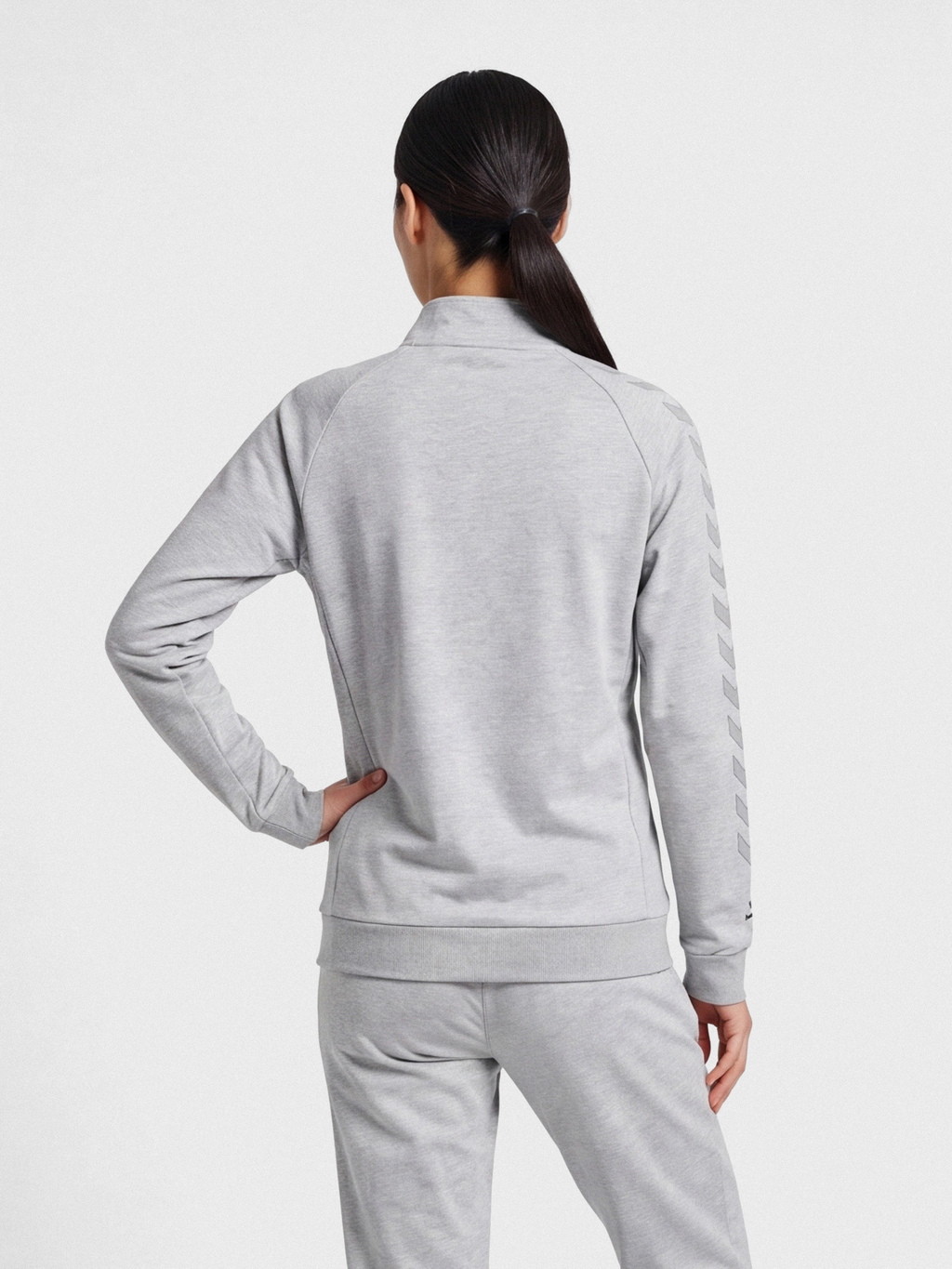 hmlMOVE GRID COTTON ZIP JACKET WOMA