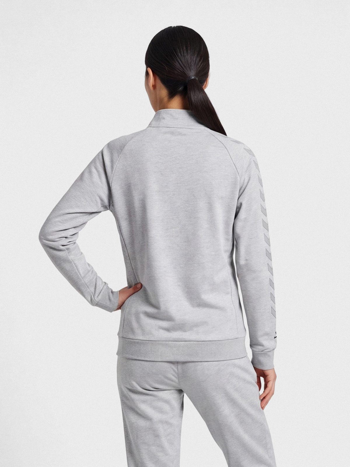 hmlMOVE GRID COTTON ZIP JACKET WOMA