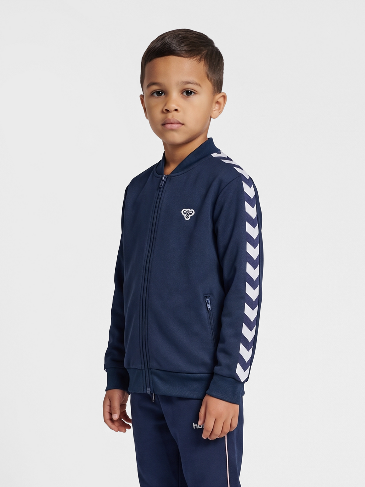 hmlJR ARCHIVE REG POLY ZIP JACKET