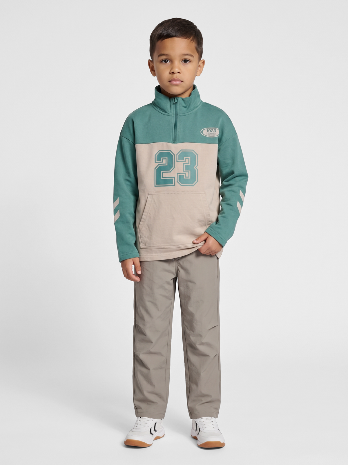 hmlTIMMI HALF ZIP SWEAT