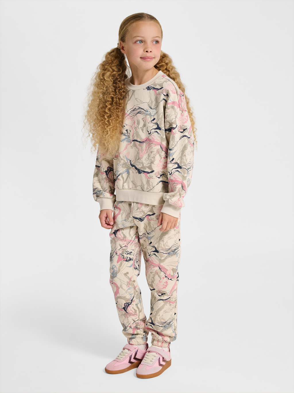 hmlJR LOOSE AOP SWEATSHIRT