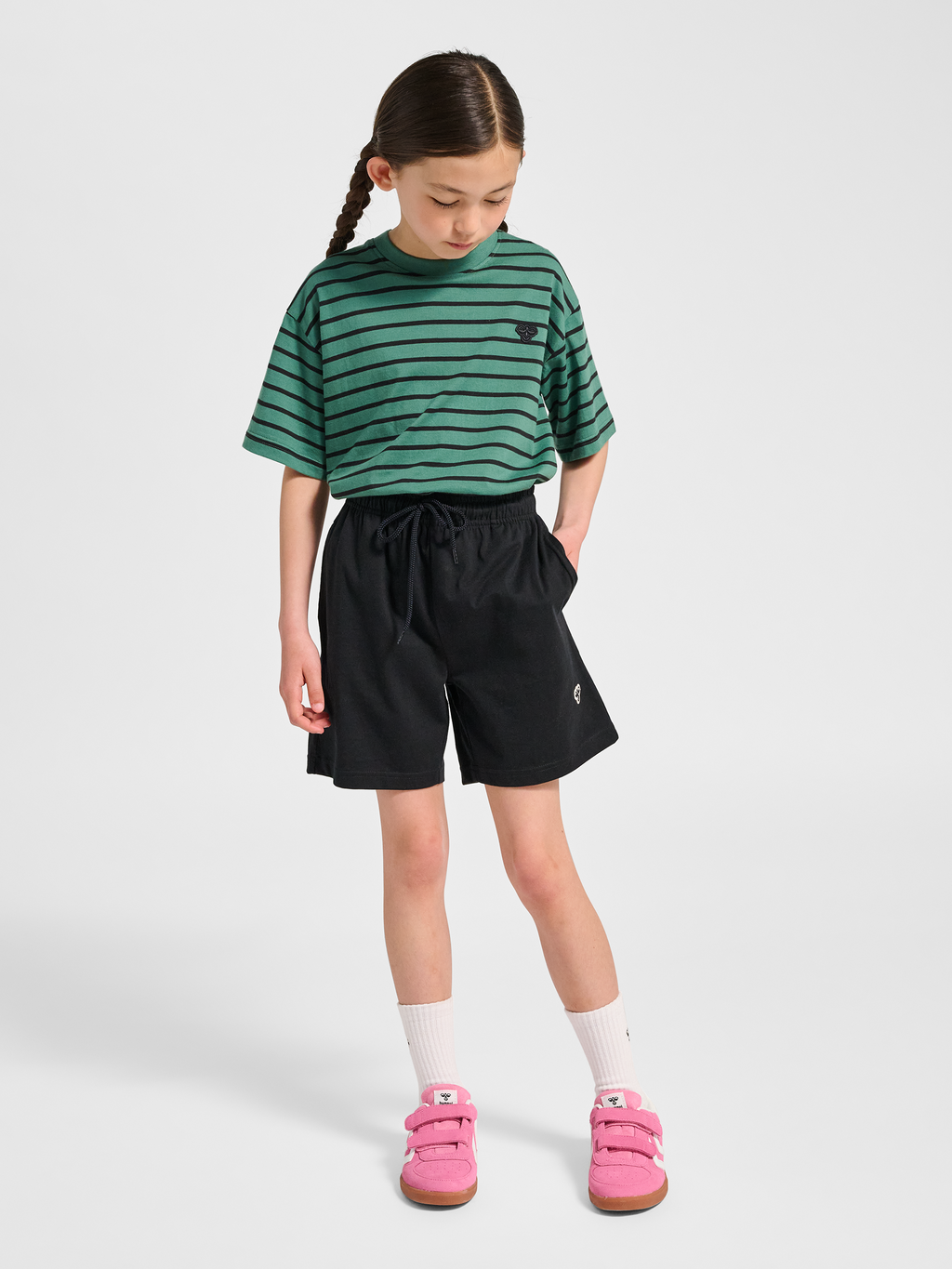 hmlJR LOOSE BASE SHORTS BEE