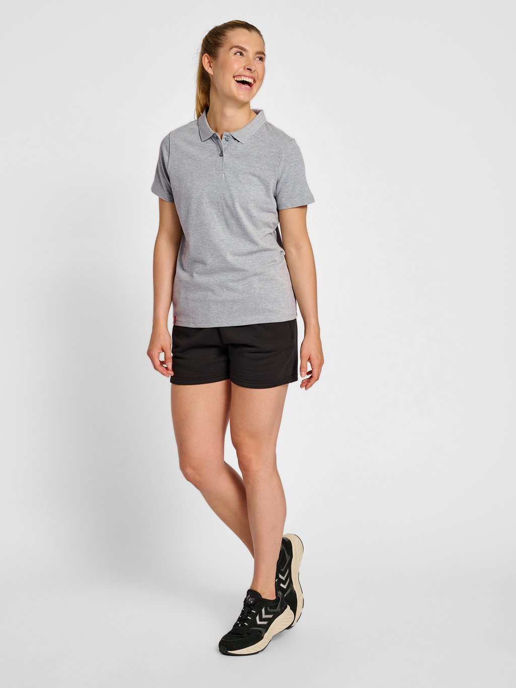 hmlRED CLASSIC POLO WOMAN