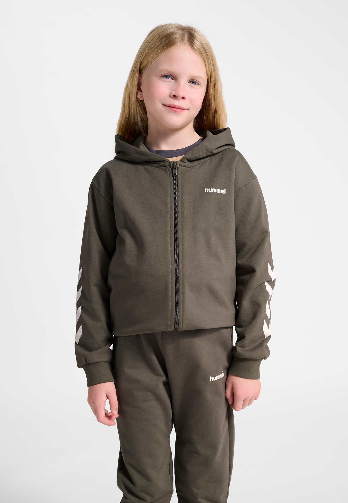 hmlJR LOGO ZIP JACKET