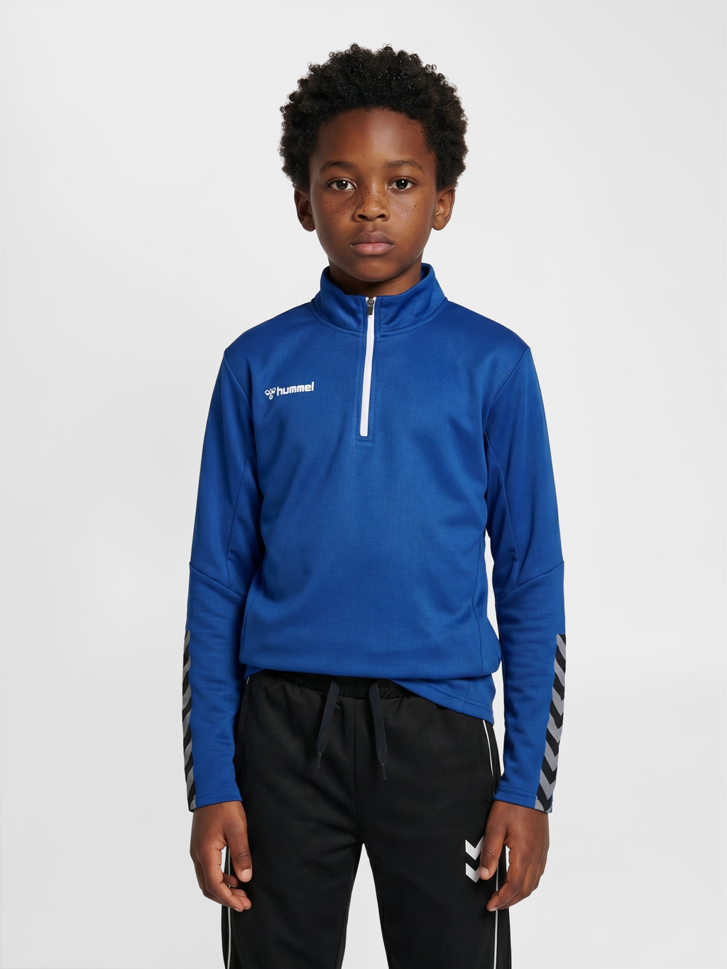 hmlAUTHENTIC KIDS HALF ZIP SWEATSHI