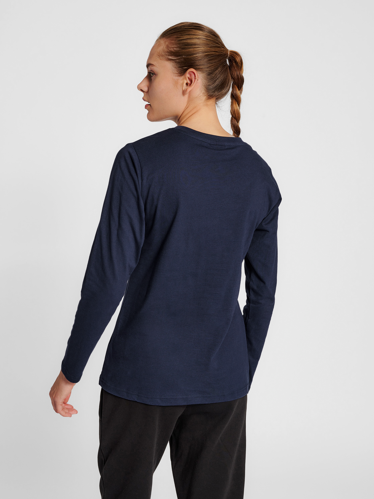 hmlRED BASIC T-SHIRT L/S WOMAN