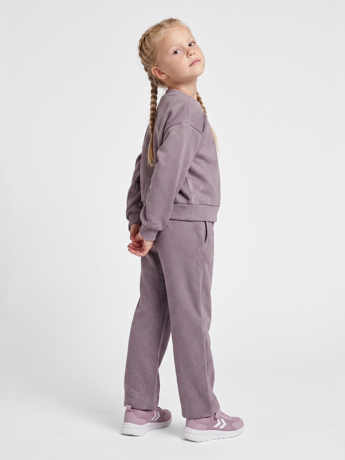 hmlJR LOOSE WL GLITTER PANTS BEE