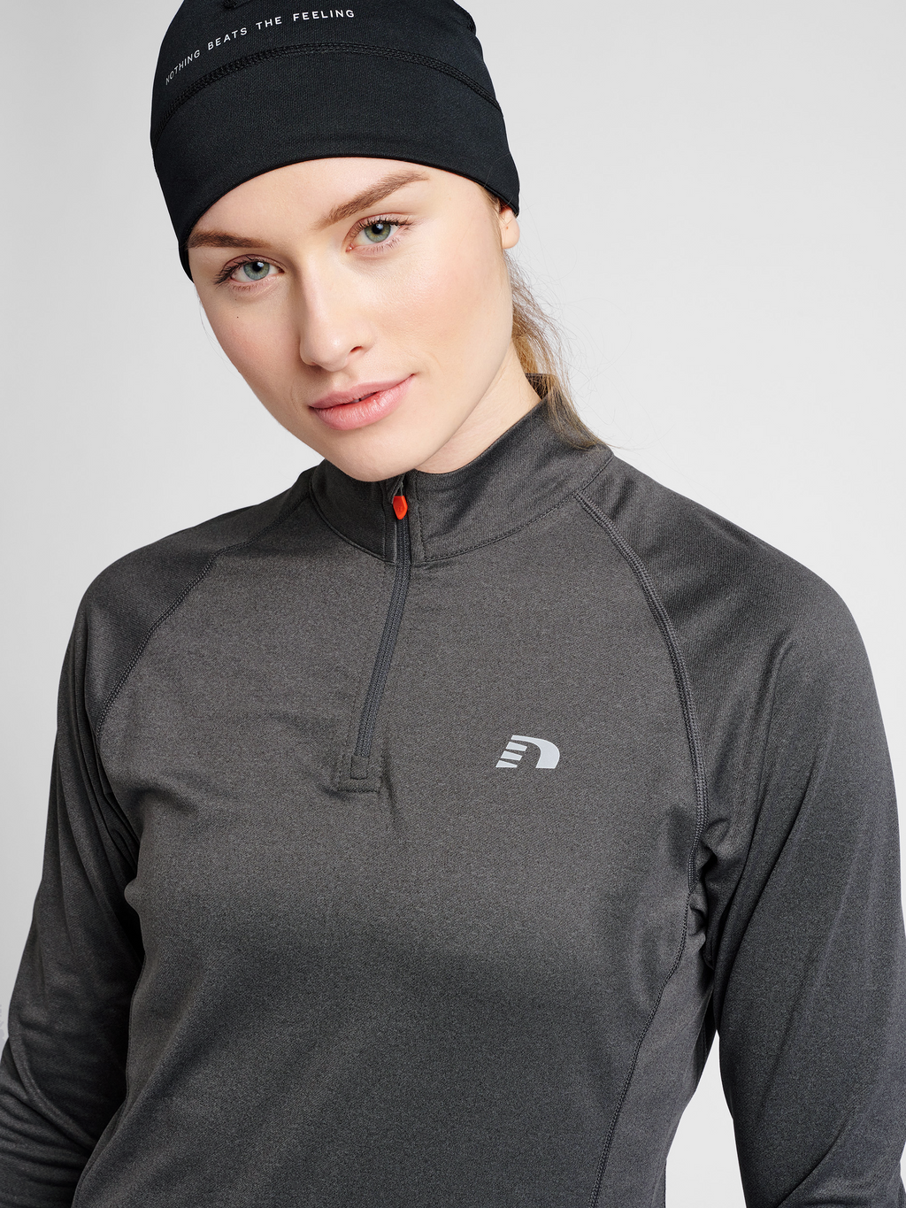 WOMEN 1/2 ZIP L/S